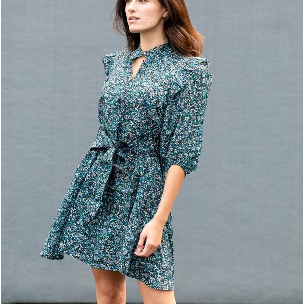 Apiece apart silk mini dress S